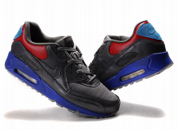 New Men'S Nike Air Max Black/Blue/Red